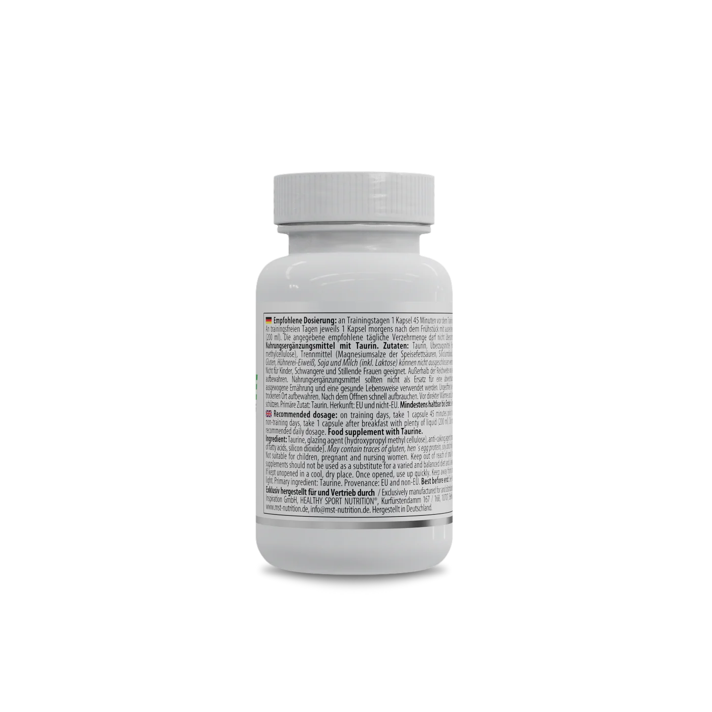 Healthy® Taurine 60 Capsules - Image 3