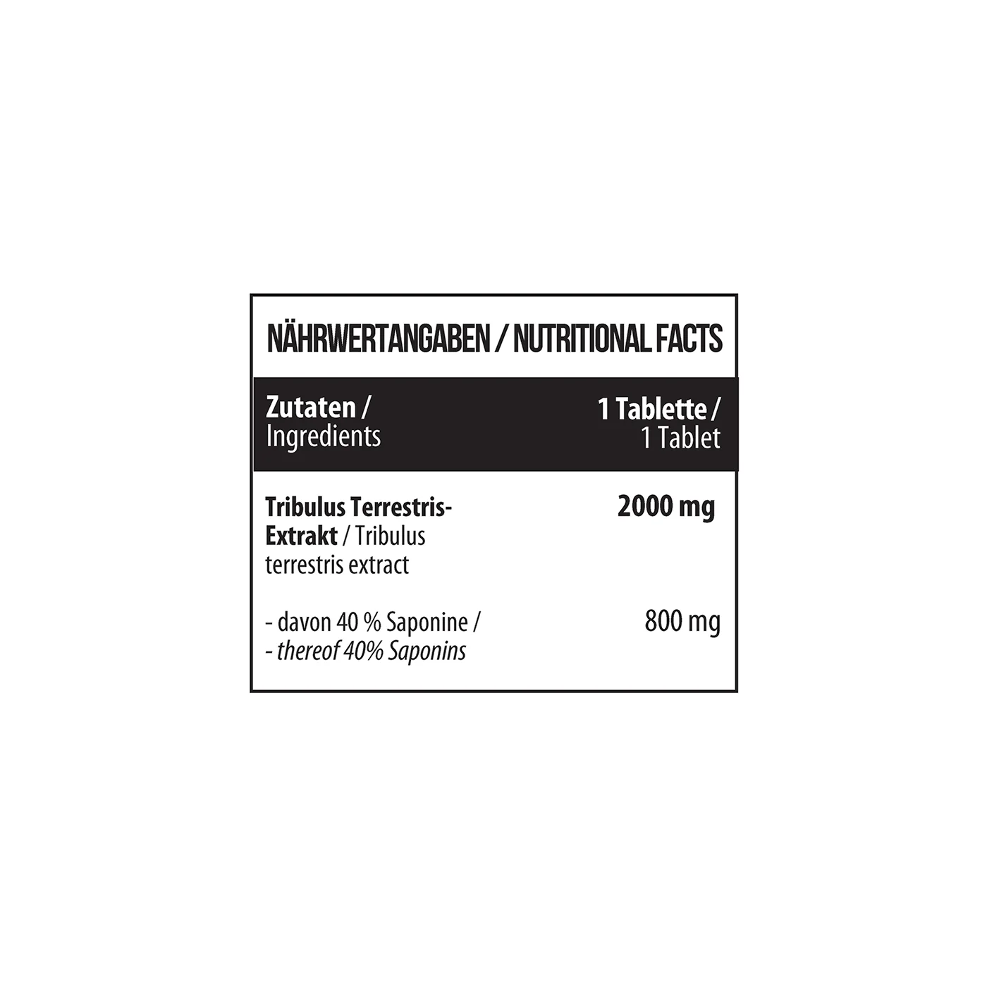 MST Healthy® Tribulus 2000 mg 60 Tablets - Image 4