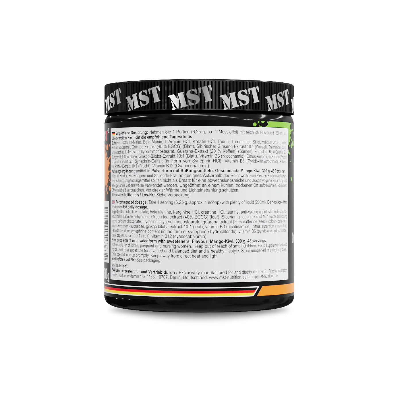 Hurricane Pump 300 g Mango kiwi - Image 3