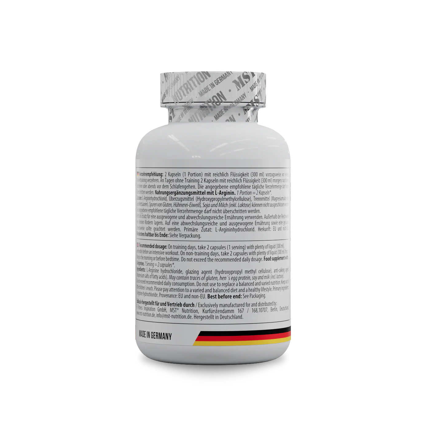 Arginine 120 Kapseln - Image 3