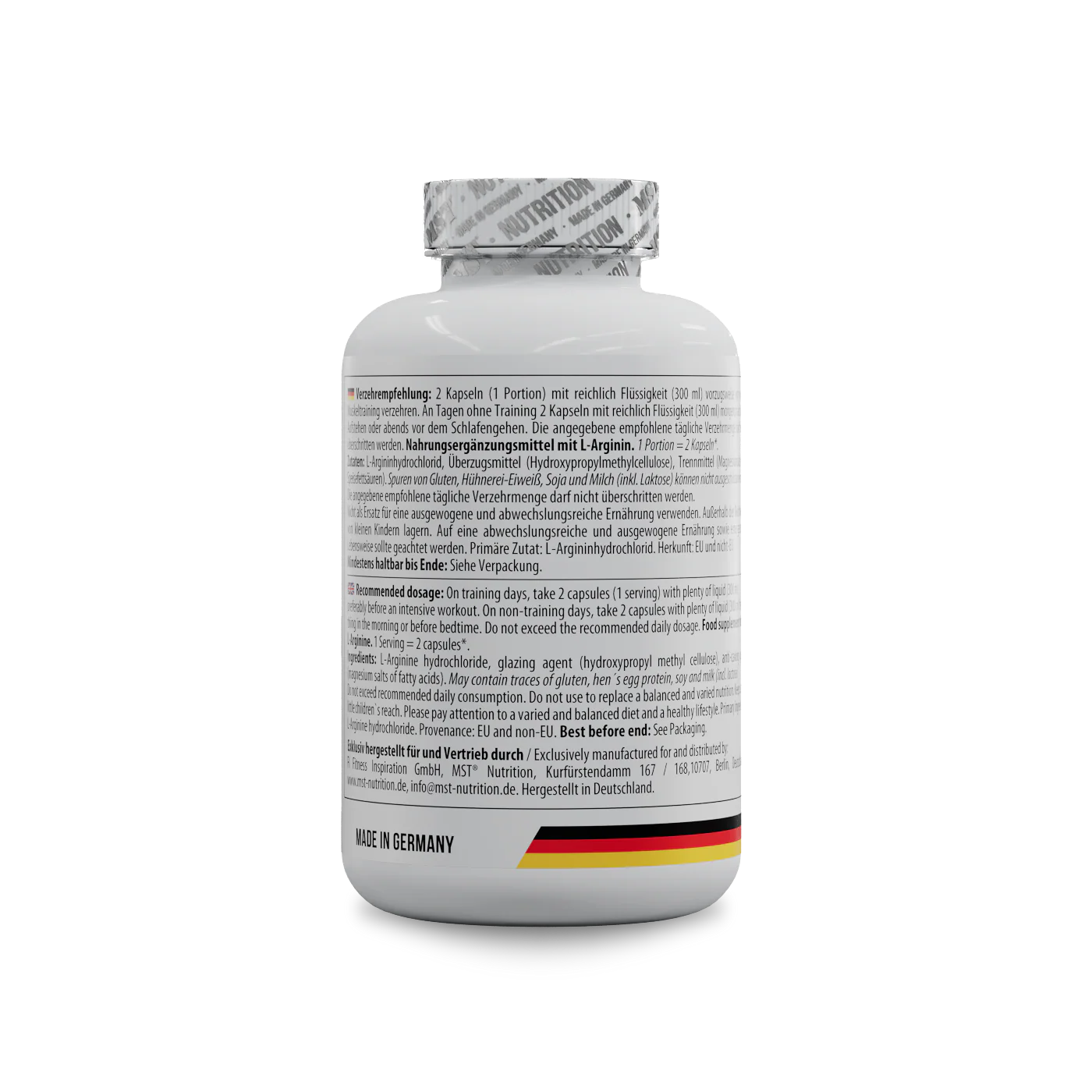 Arginine 240 Kapseln - Image 3