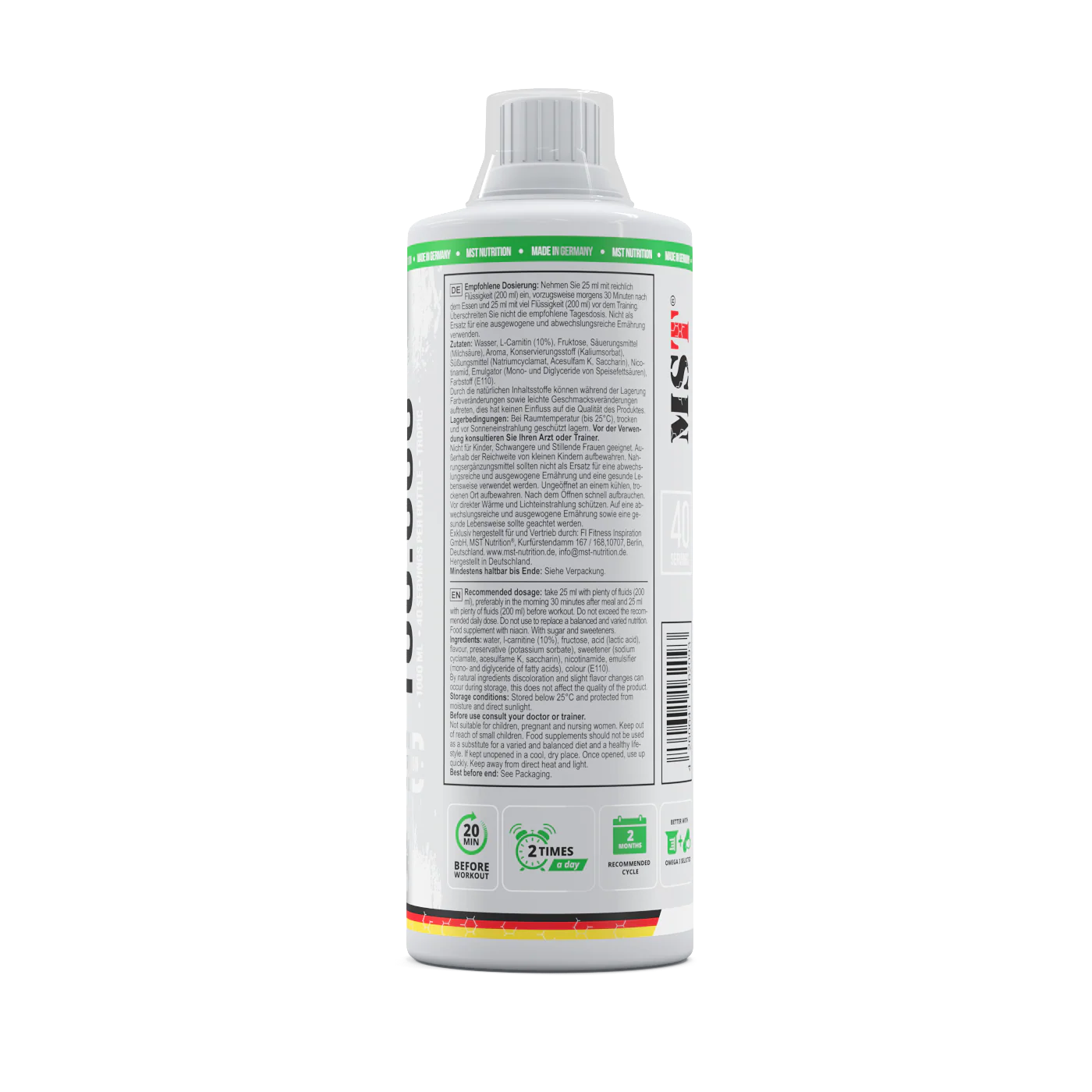 L-Carnitine 100.000 1000 ml Tropic - Image 4