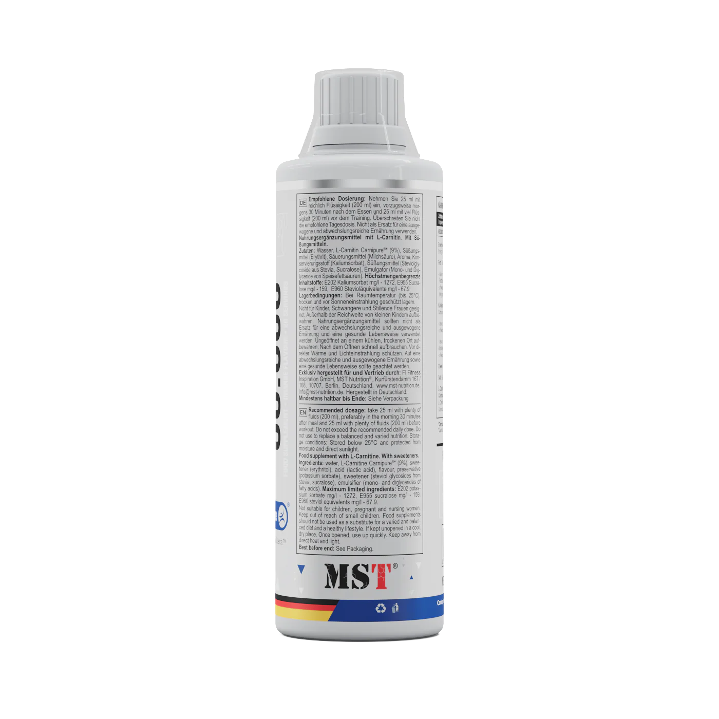 L-Carnitine 50.000 Carnipure® 500 ml Orange - Image 6