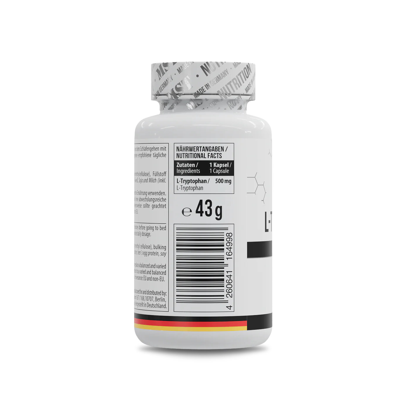 Tryptophan 500 mg 60 Kapseln - Image 3