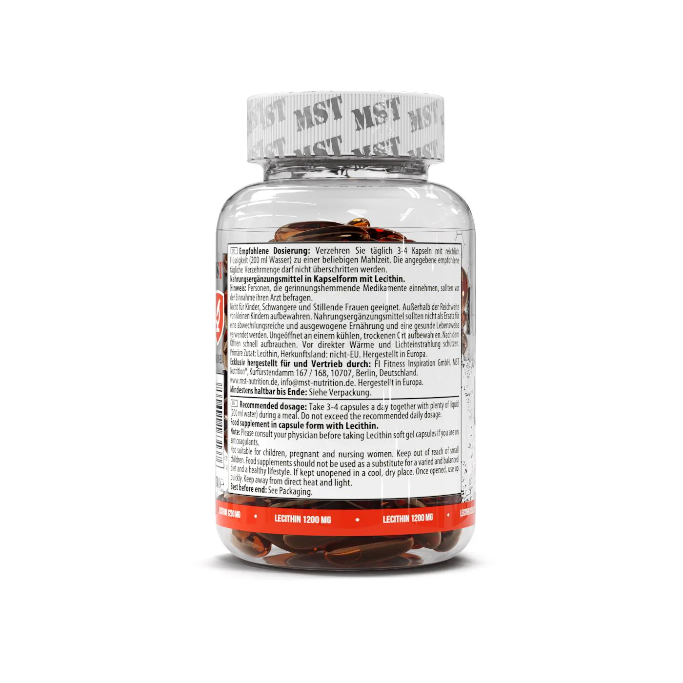 MST Lecithin 100 softgels - Image 2