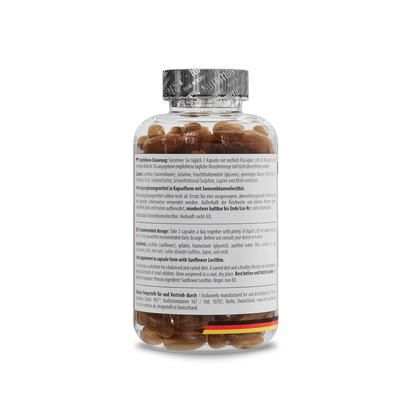 Lecithin Sunflower 180 Kapseln - Image 3