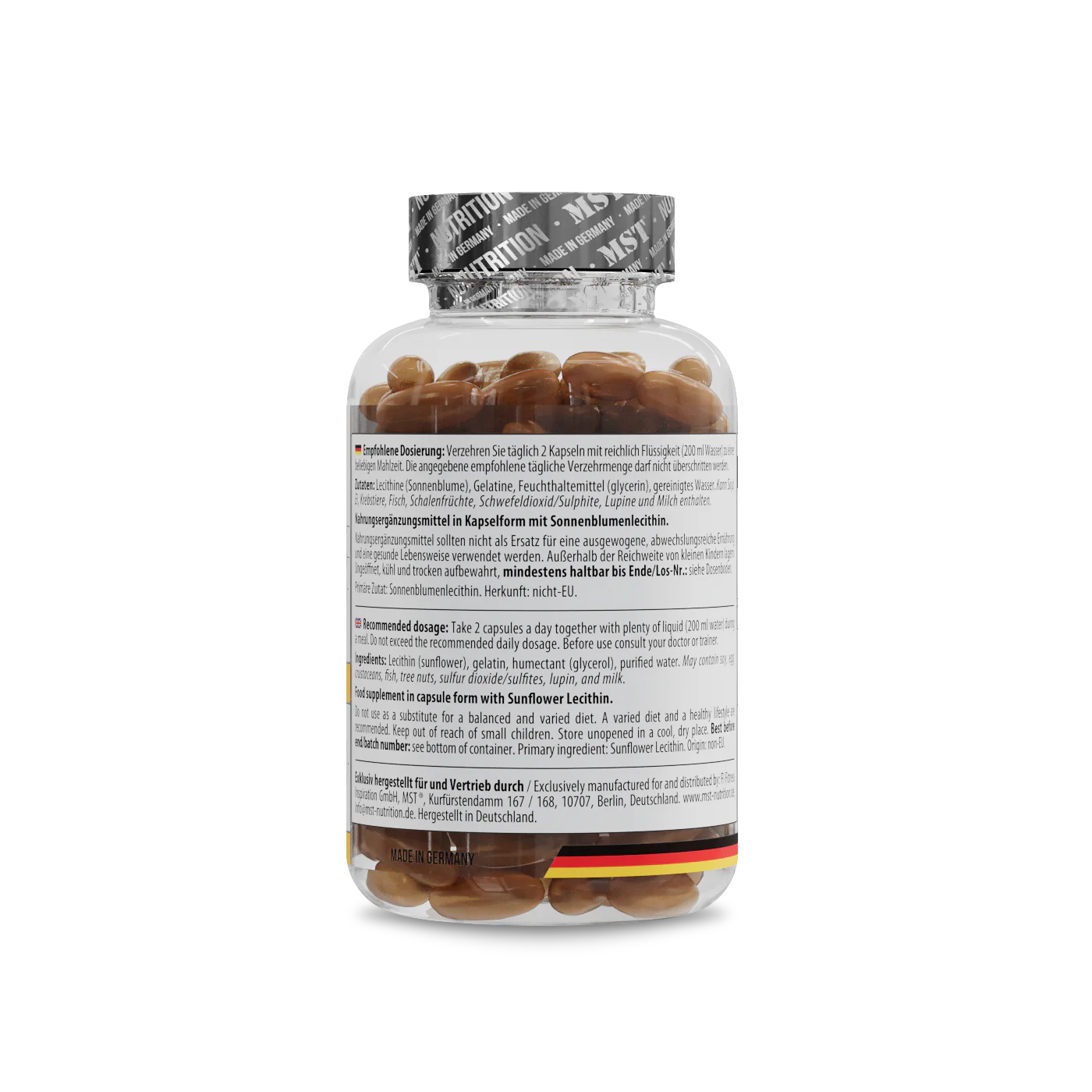 MST Lecithin Sunflower 90 Kapseln - Image 3