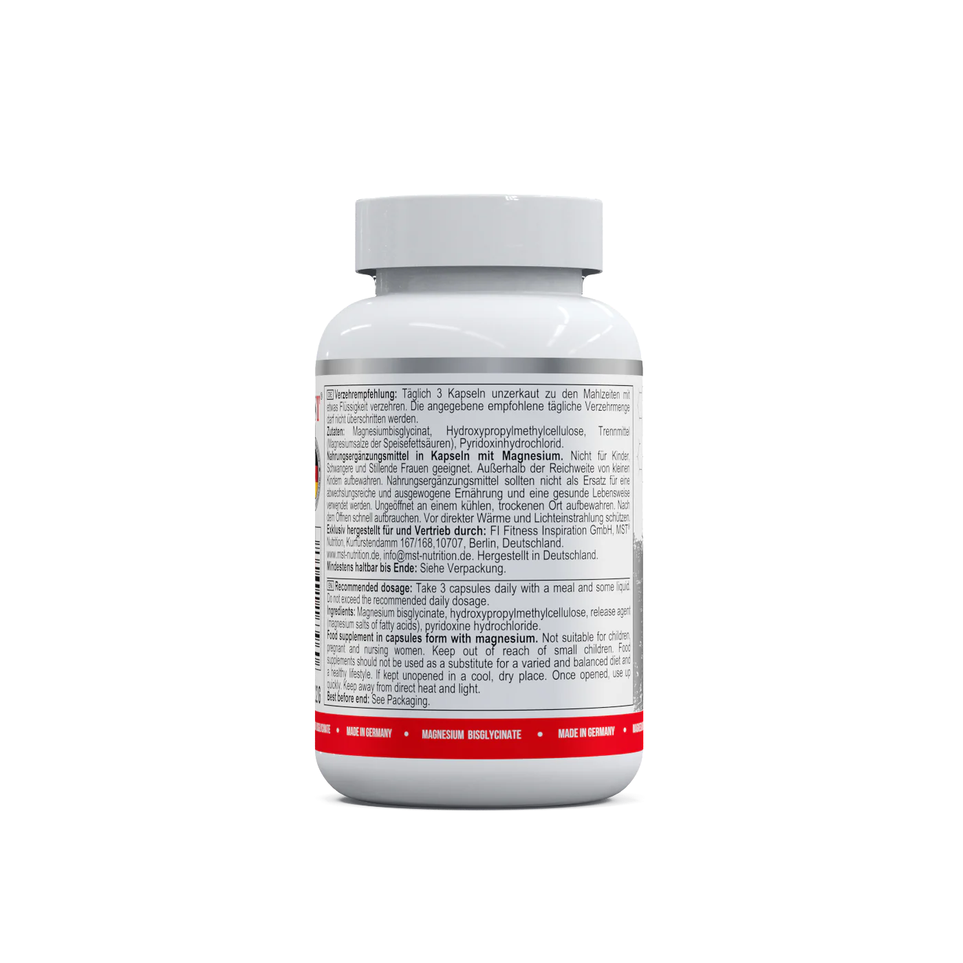 Magnesium Bisglycinate Chelate 90 Kapseln - Image 12