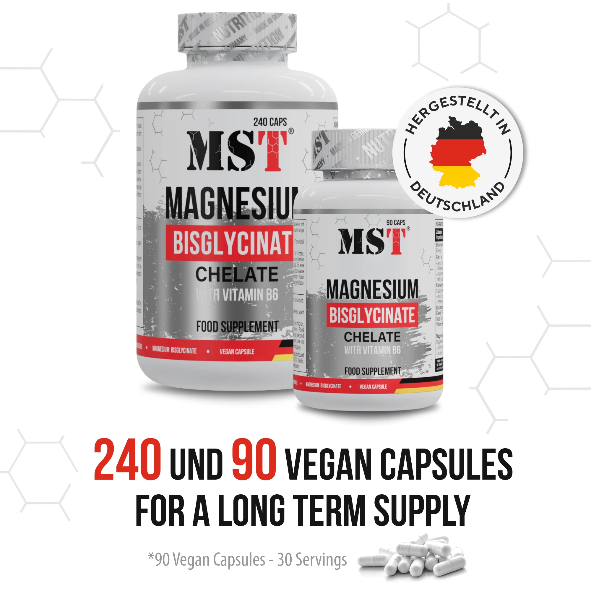 Magnesium Bisglycinate Chelate 90 Kapseln - Image 9