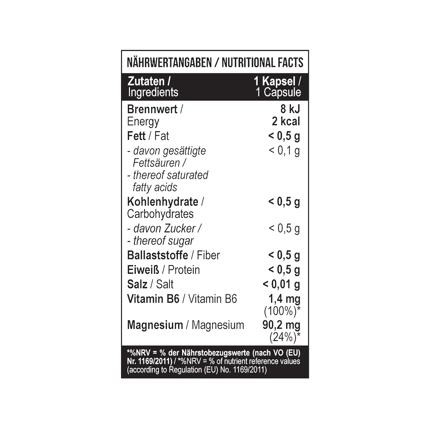 Magnesium Bisglycinate Chelate 240 Kapseln - Image 4