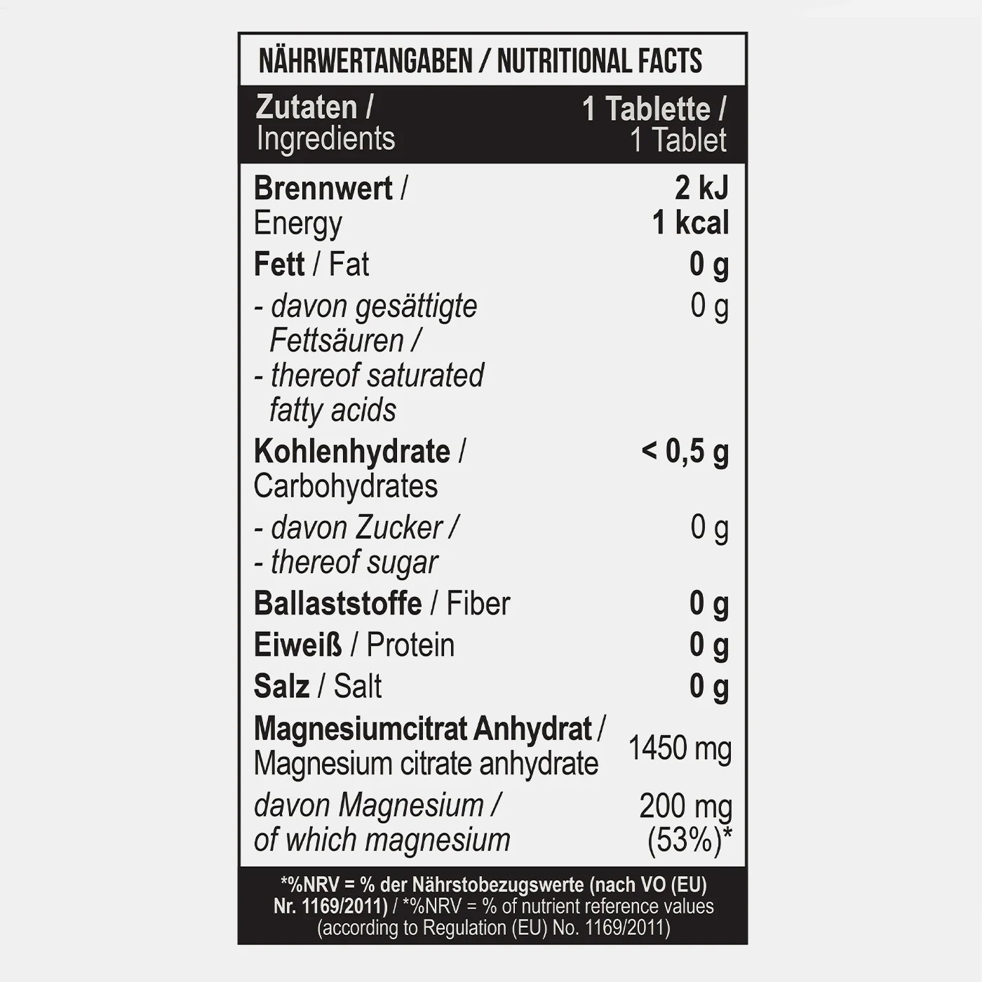 Magnesium Citrat 200 mg 90 Tabletten - Image 4
