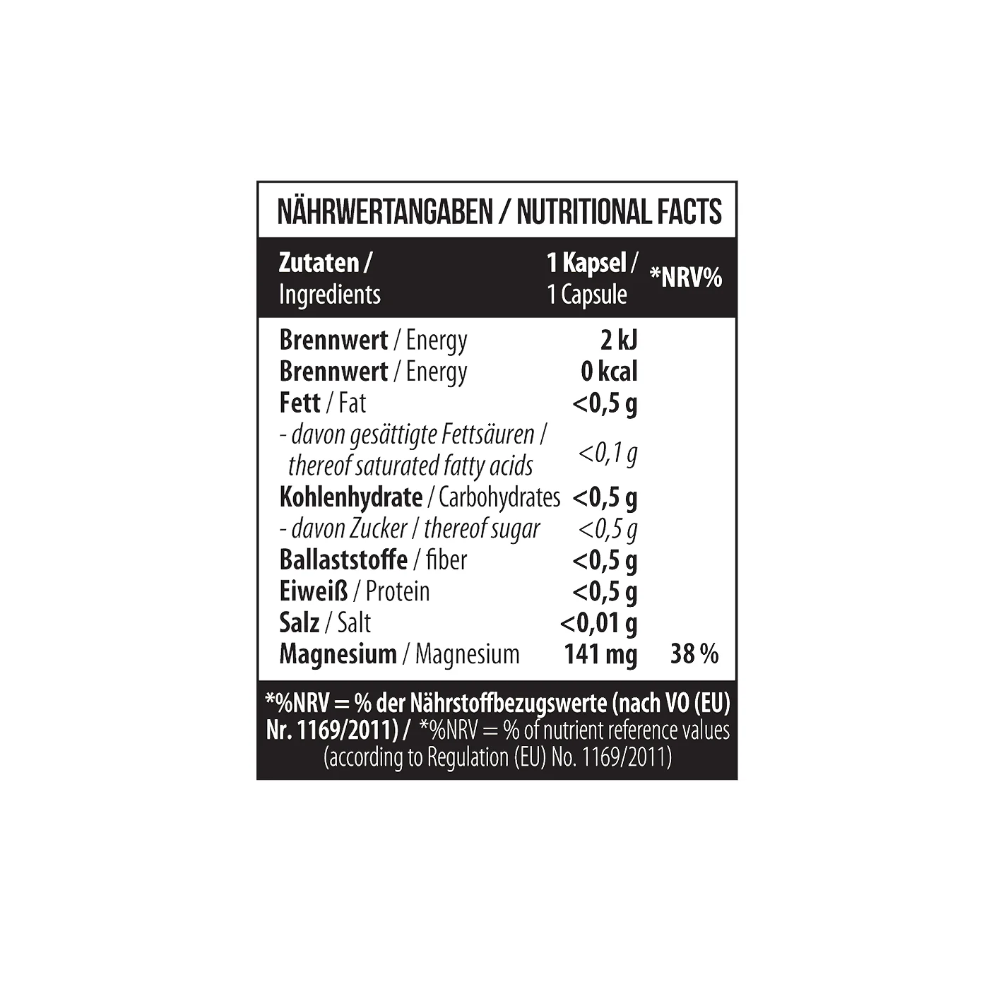 Magnesium Malate 60 Kapseln - Image 4