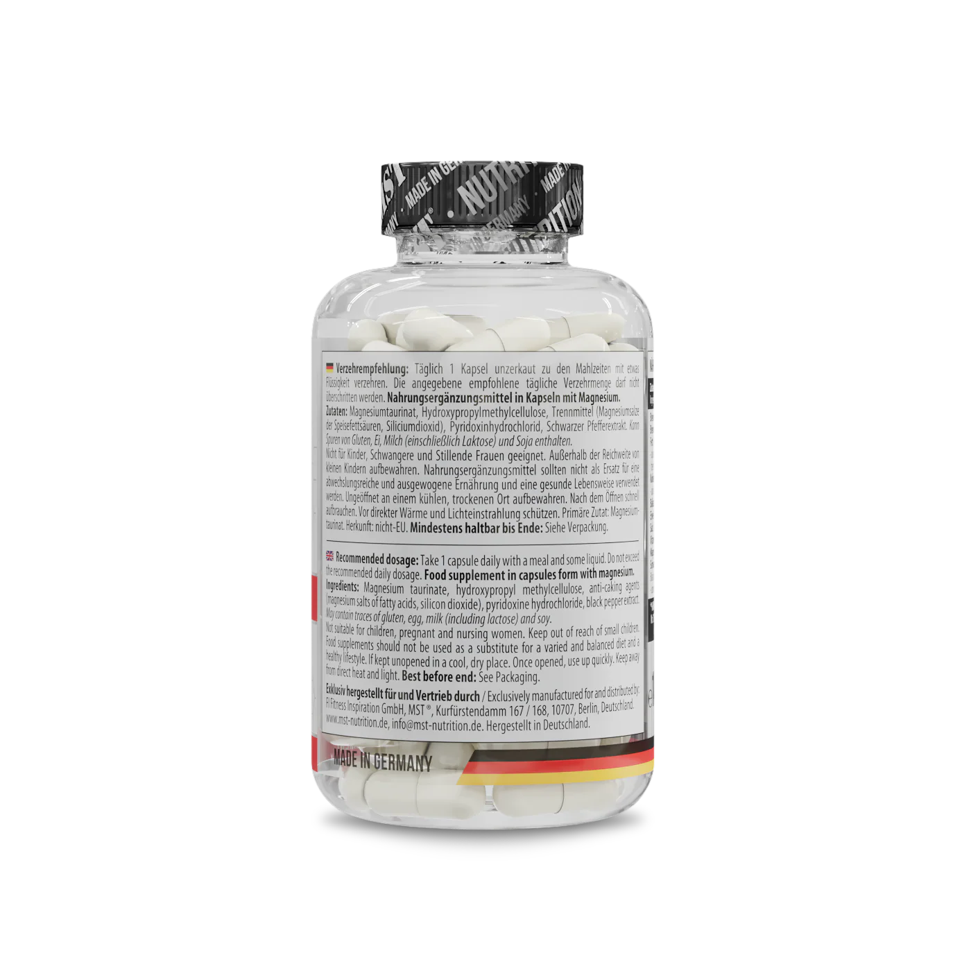 Magnesium Taurat 120 Kapseln - Image 3