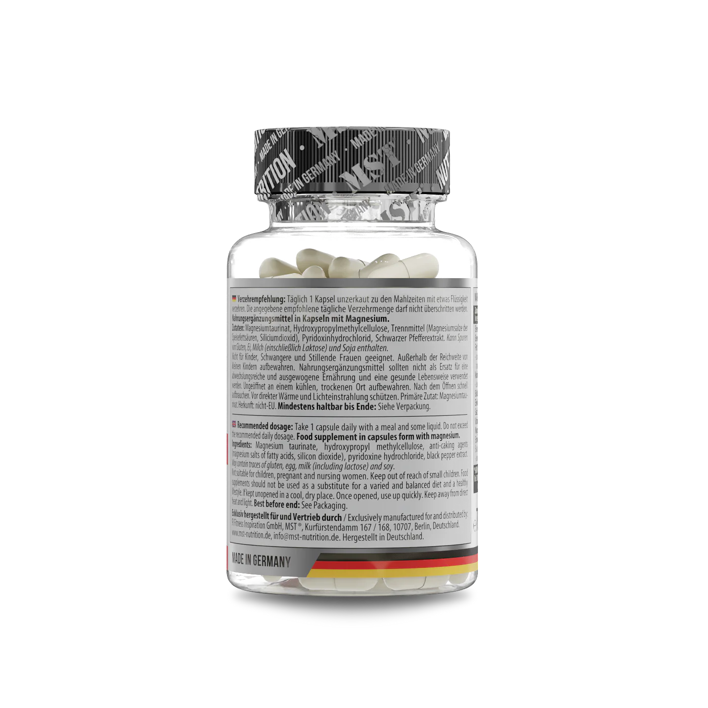Magnesium Taurat 60 Kapseln - Image 3