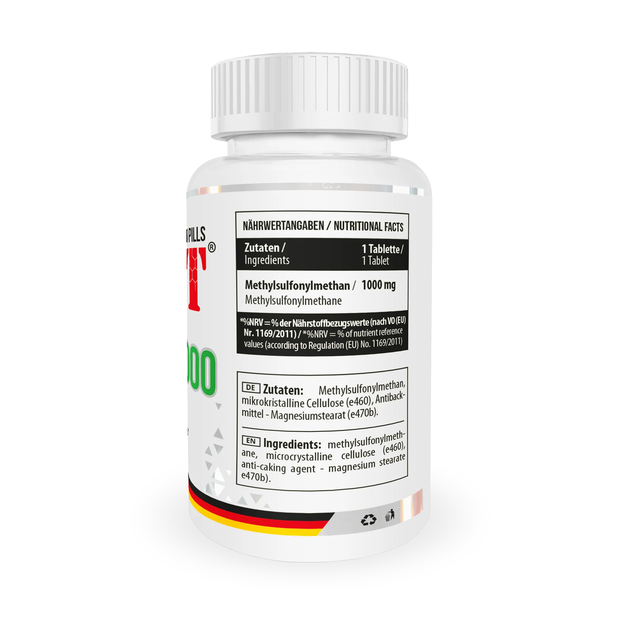 MSM 1000 90 Tabletten - Image 2