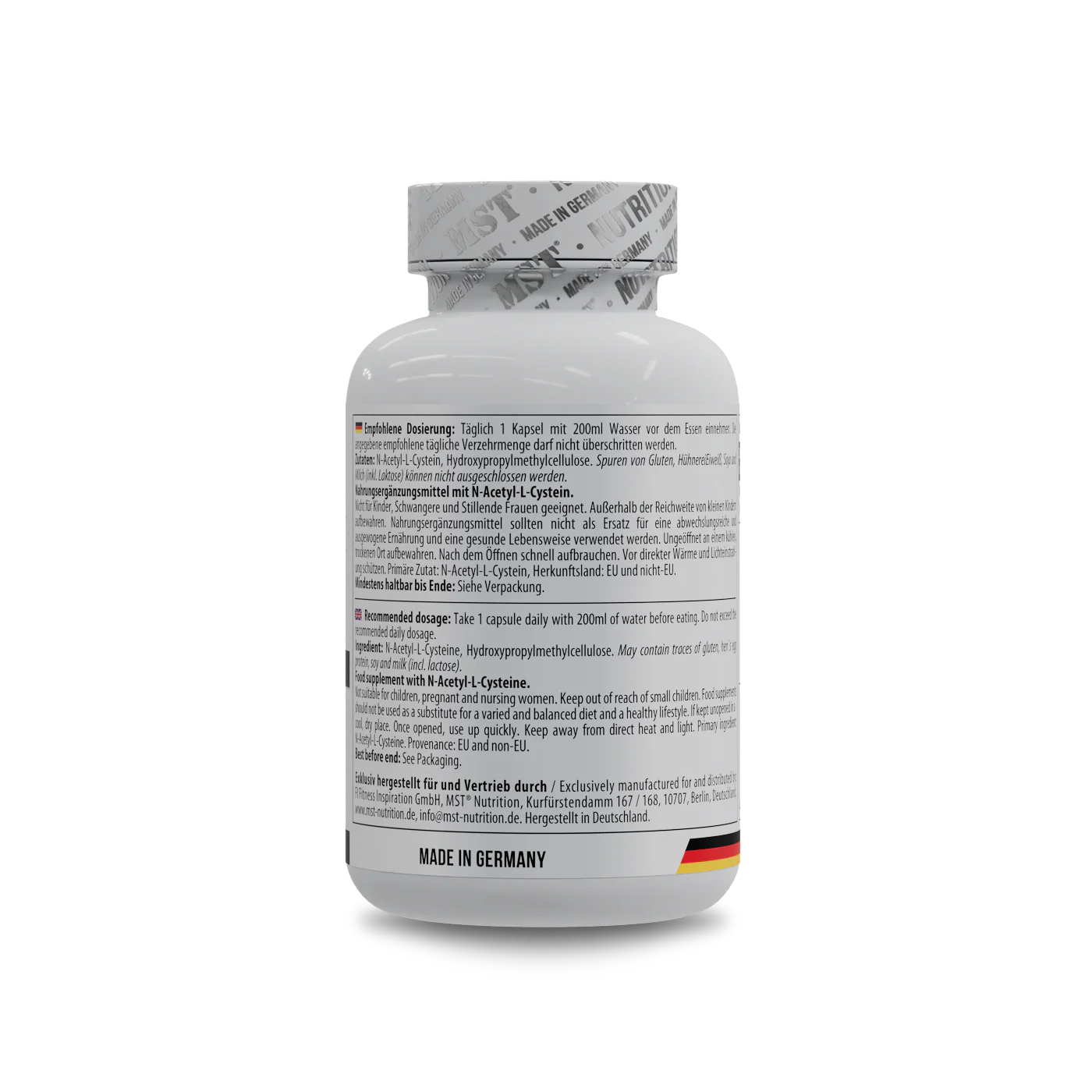 MST NAC N-Acety-L-Cystein 120 Kapseln - Image 3