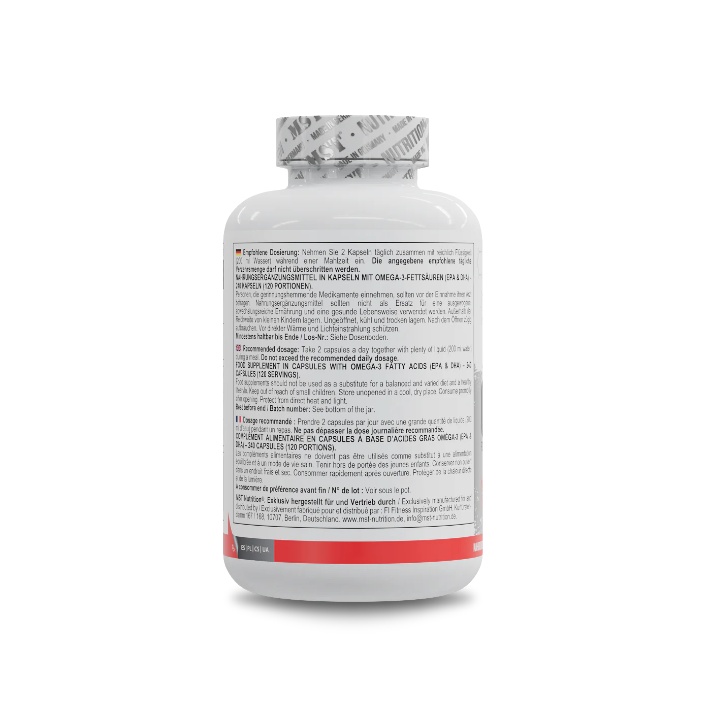 Omega 3 Selected 240 Kapseln - Image 3