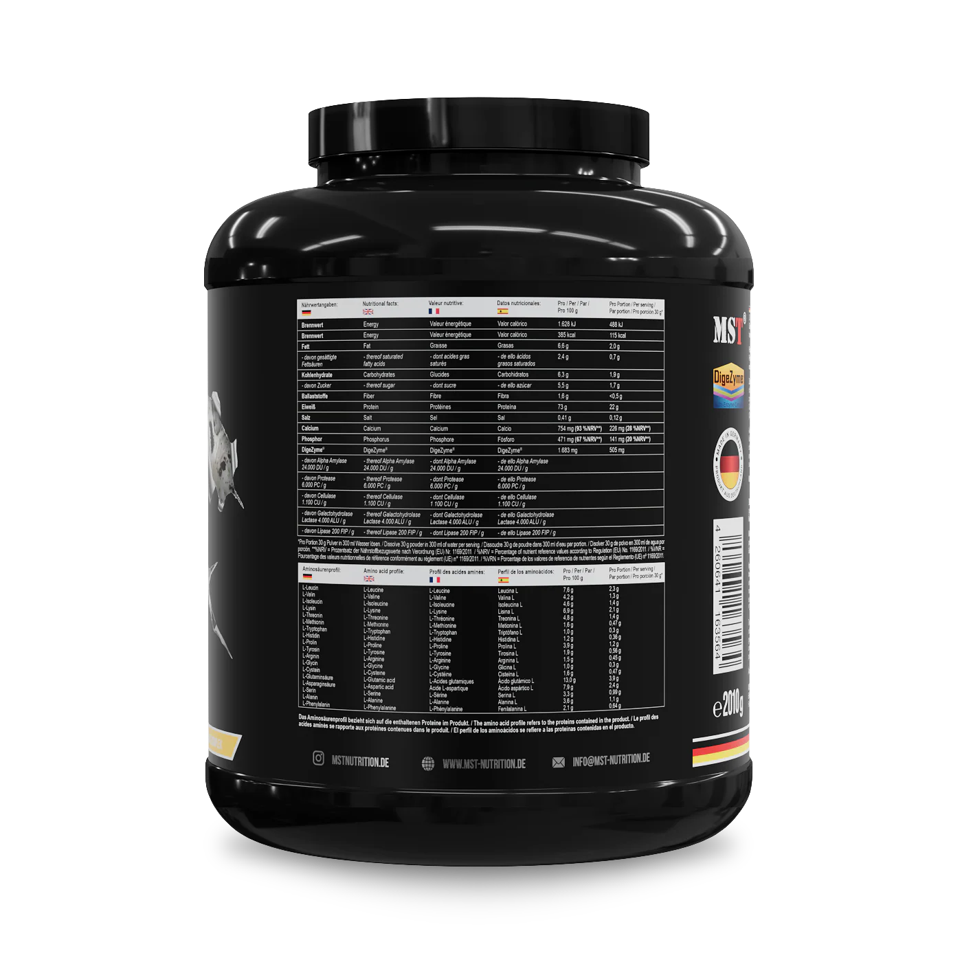 Protein Best Whey + Enzyme 2010 g Cookies cream - Image 3