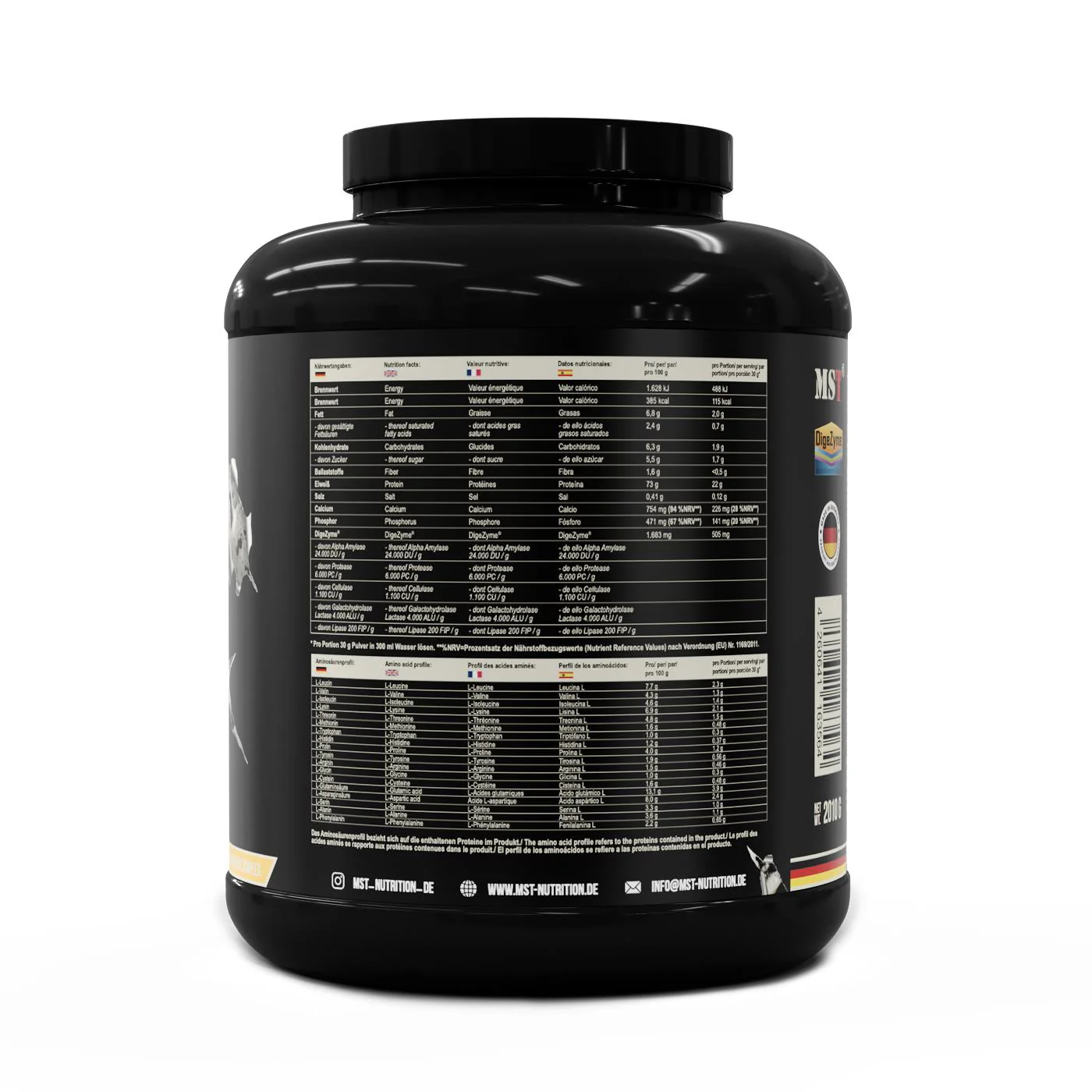 Protein Best Whey + Enzyme 2010 g Cookies cream - Image 4
