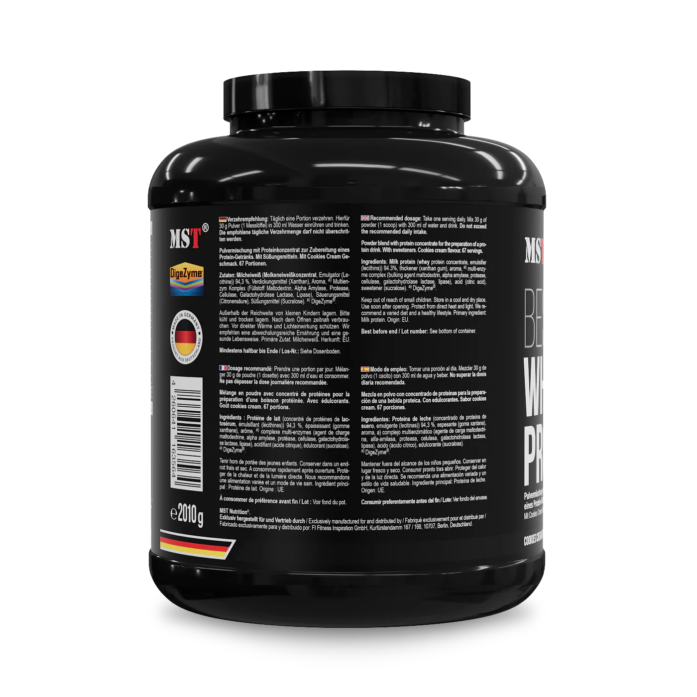 Protein Best Whey + Enzyme 2010 g Cookies cream - Image 6