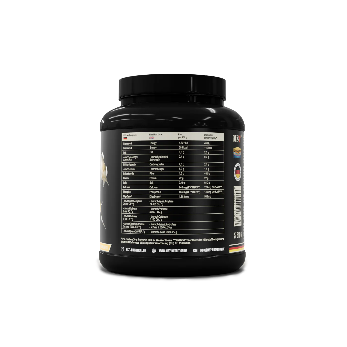 Protein Best Whey + Enzyme 510 g Banana yogurt - Image 6
