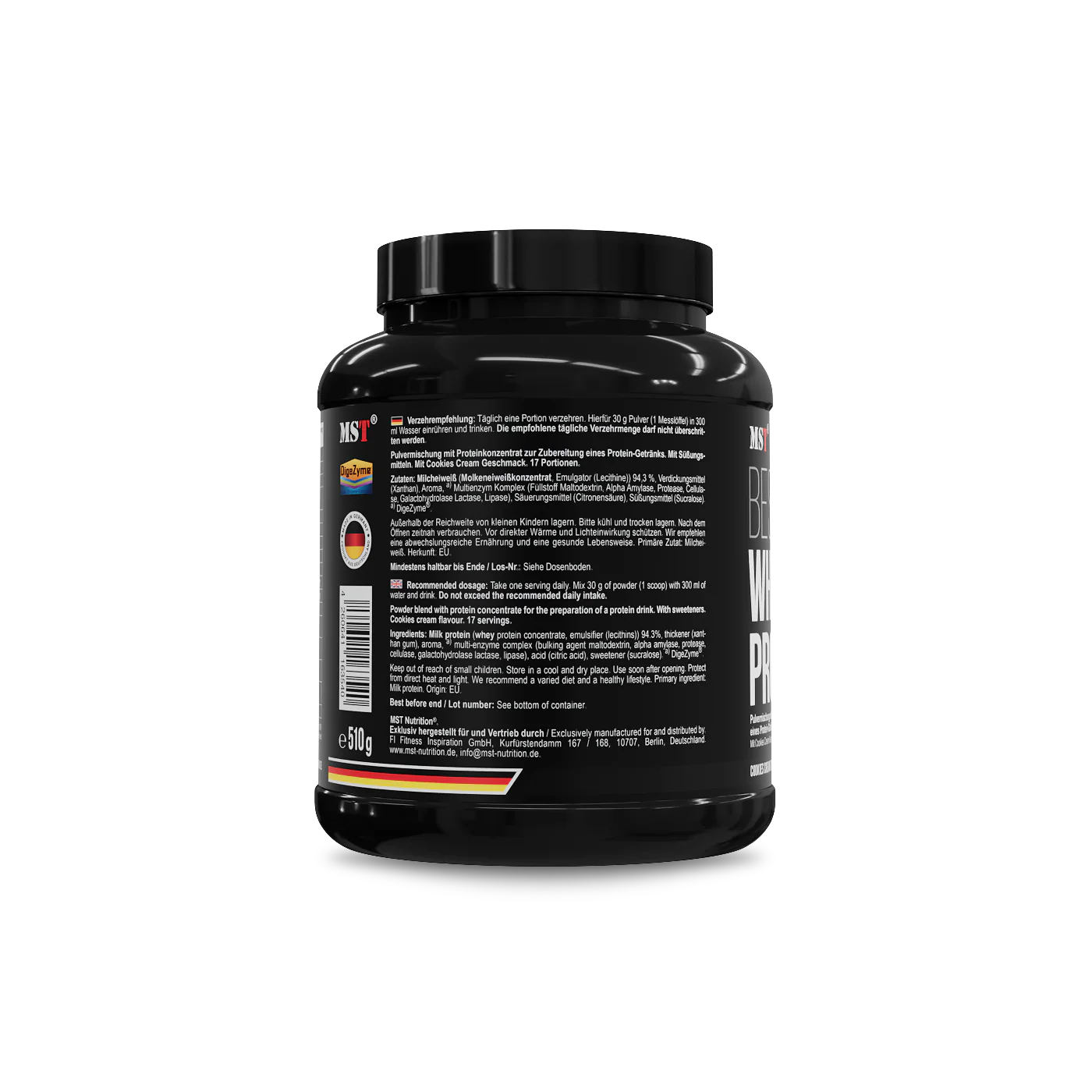 Protein Best Whey + Enzyme 510 g Cookies cream - Image 4