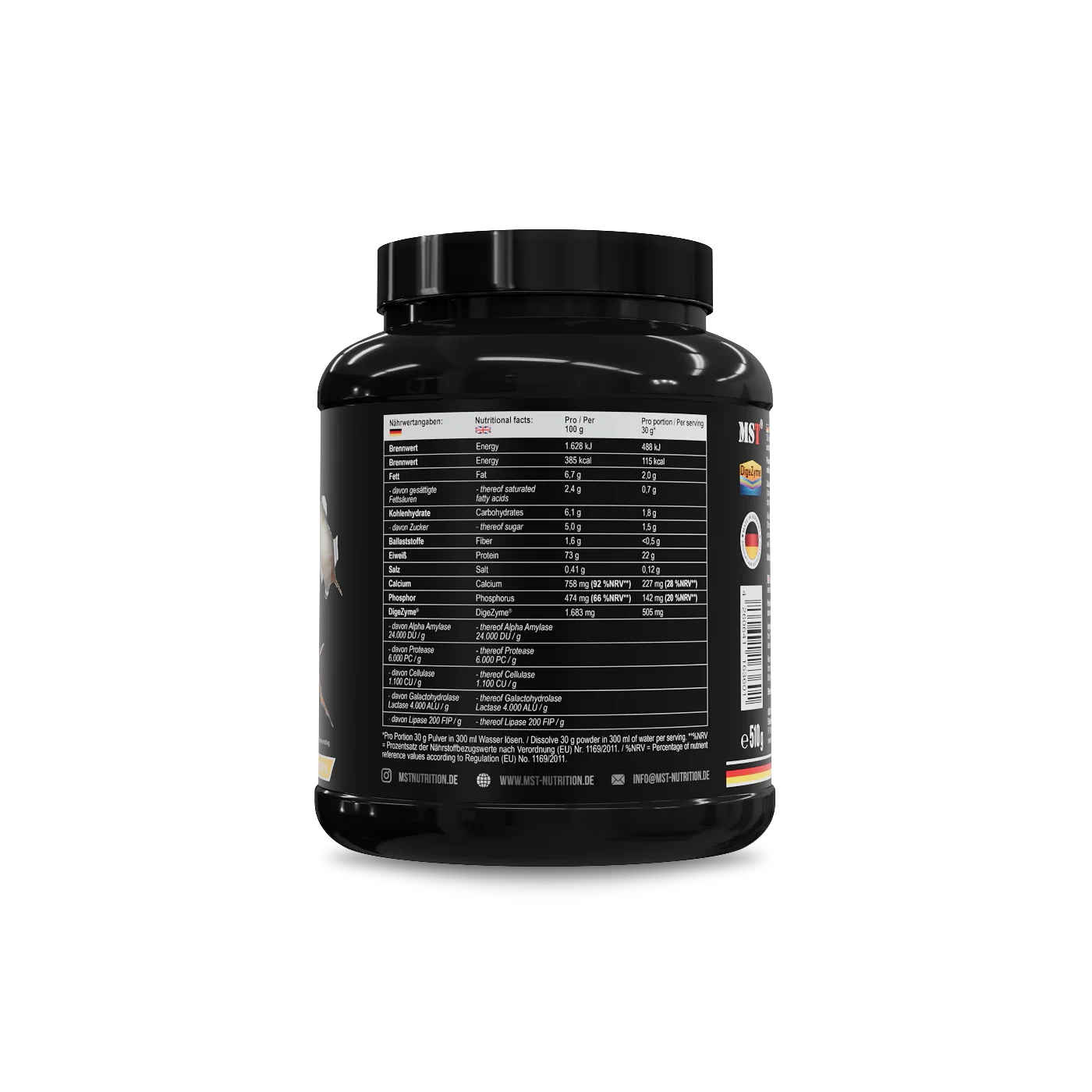 Protein Best Whey + Enzyme 510 g Vanilla ice cream - Image 3