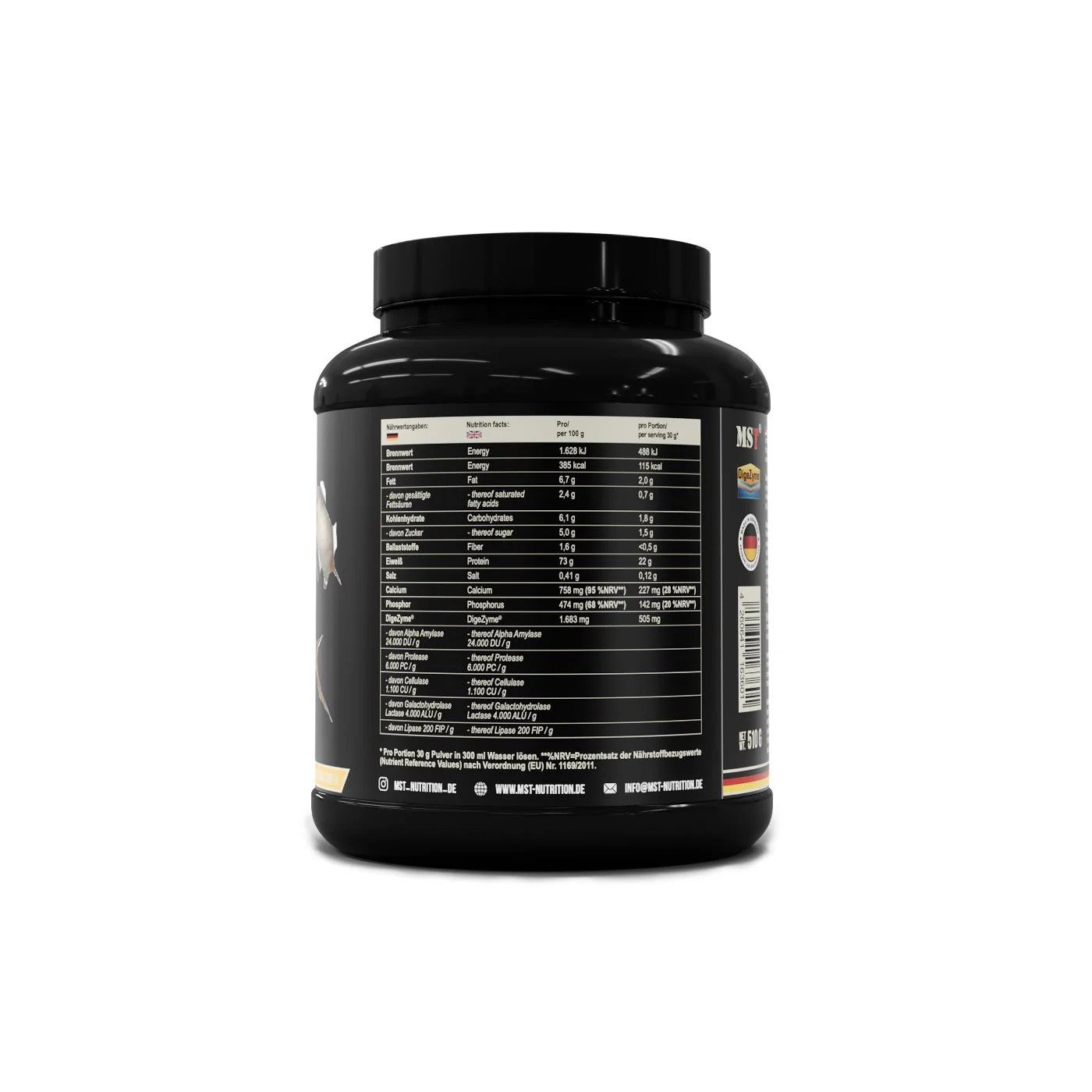 Protein Best Whey + Enzyme 510 g Vanilla ice cream - Image 6