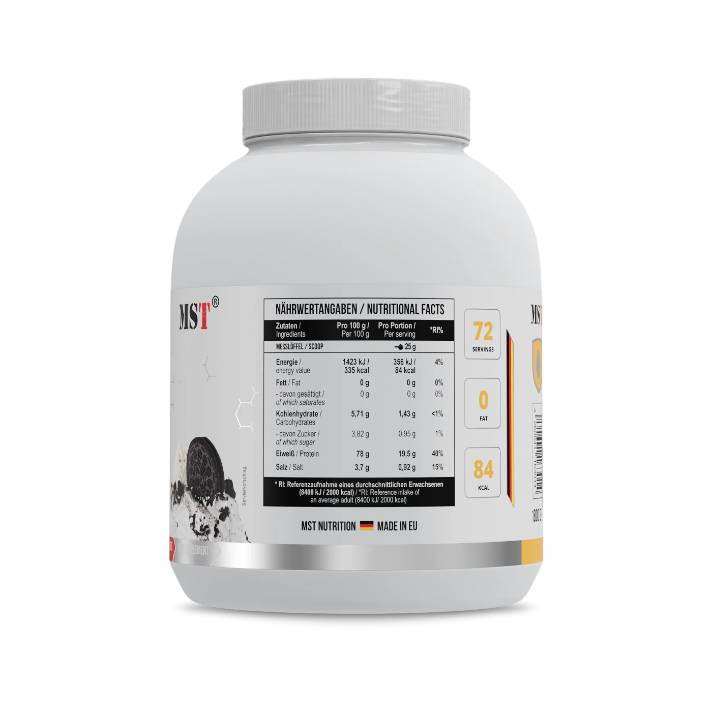 Best Egg Protein 1800 g Cookies and cream - Image 2