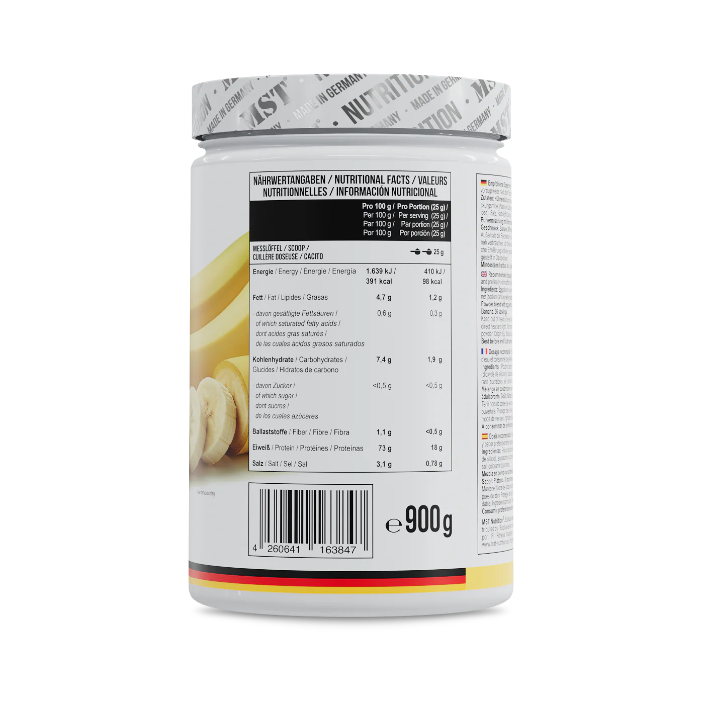 Best Egg Protein 900 g Banana - Image 2