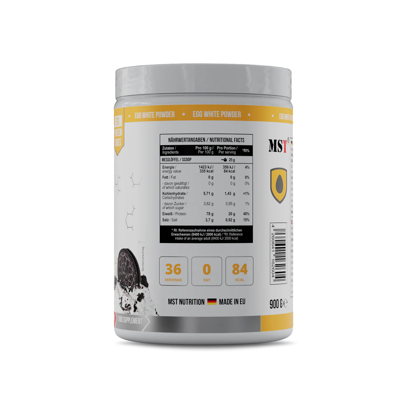 Best Egg Protein 900 g Cookies and cream - Image 2