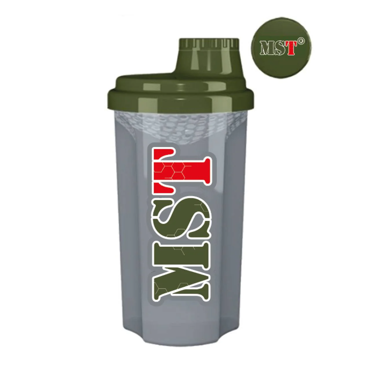 Shaker 700 ml Transperent Gray - Image 2