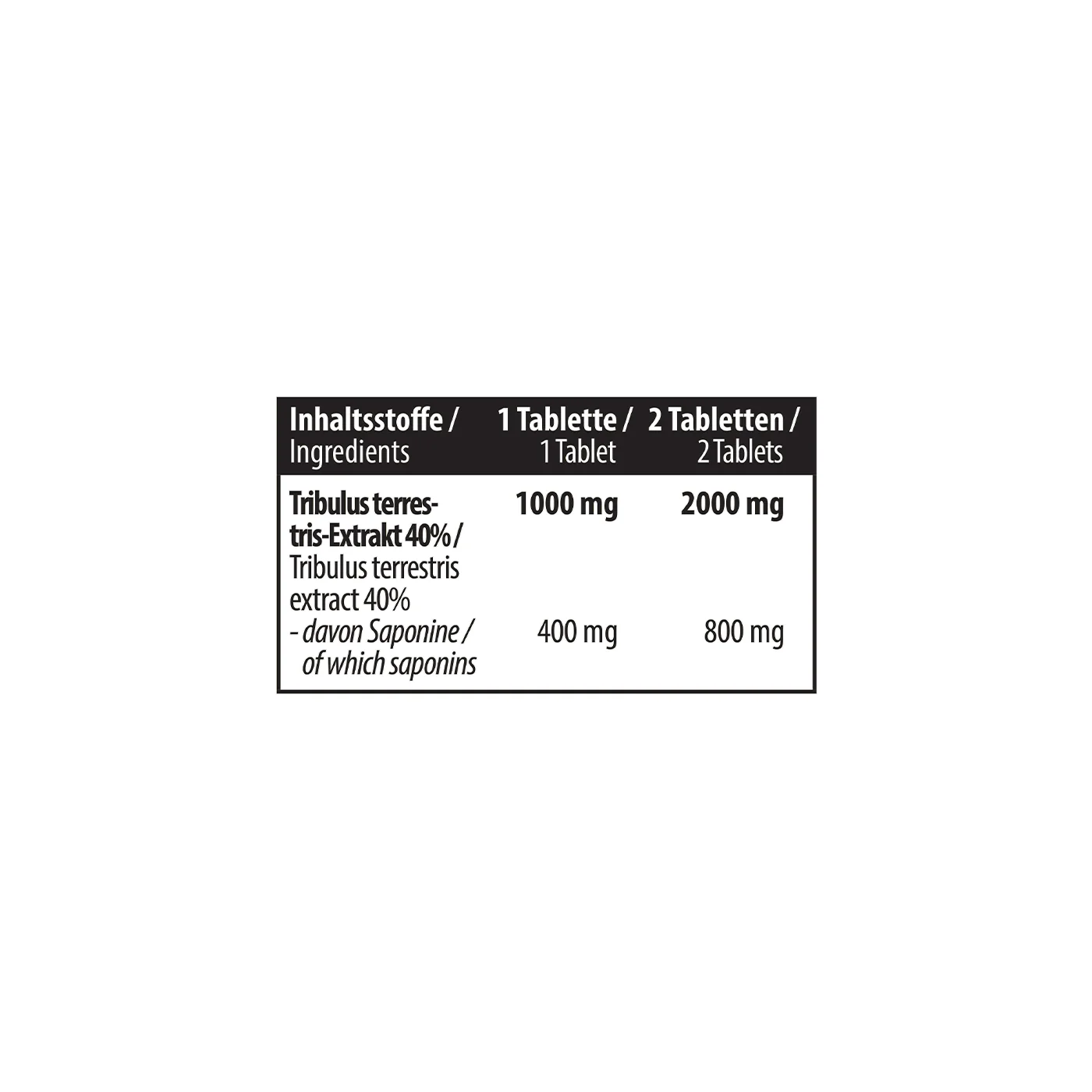 Tribulus 1000 90 Tabletten - Image 4