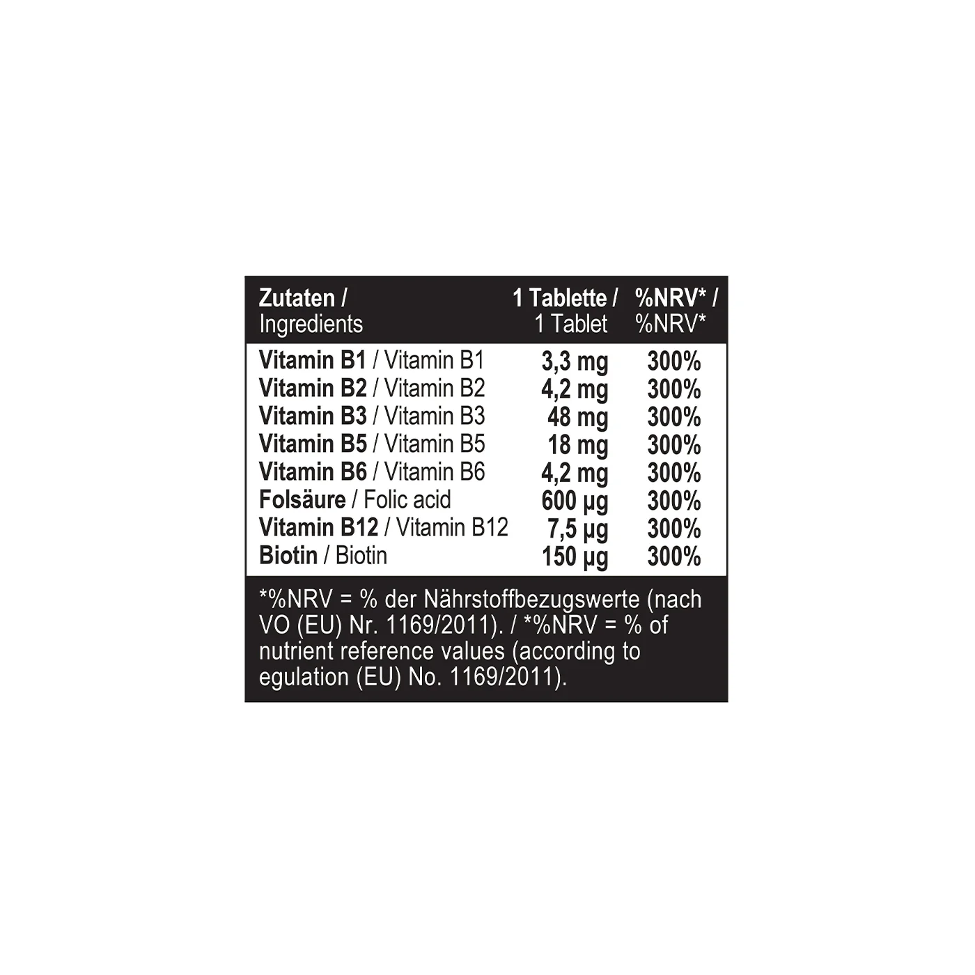 Vitamin B300 100 tab - Image 5