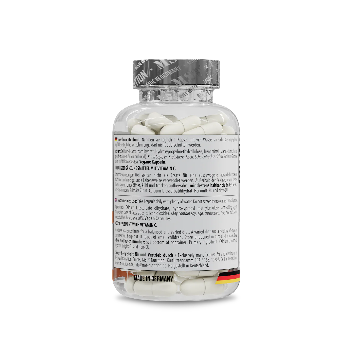 Vitamin C (CALCIUM L-ASCORBATE) 90 Kapseln - Image 3