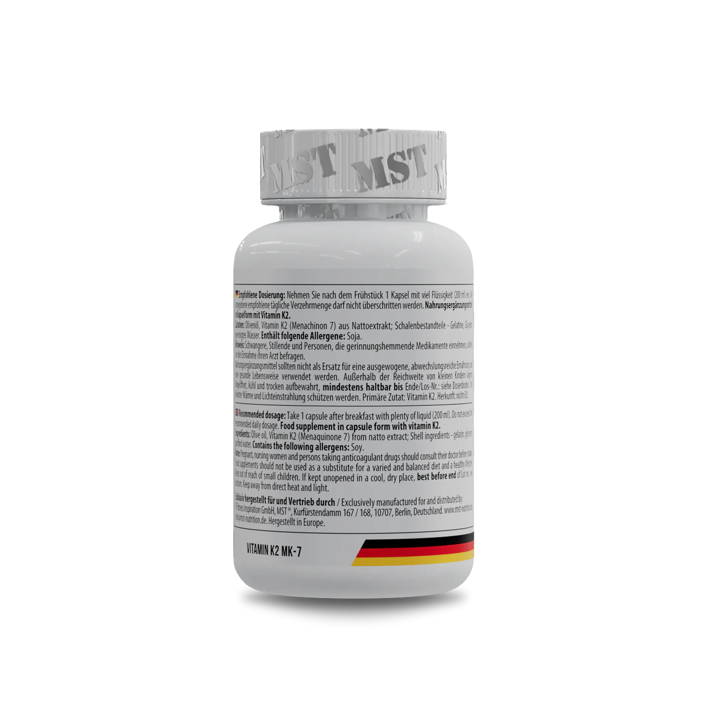 MST Vitamin K2 MK-7 100 Softgels - Image 3