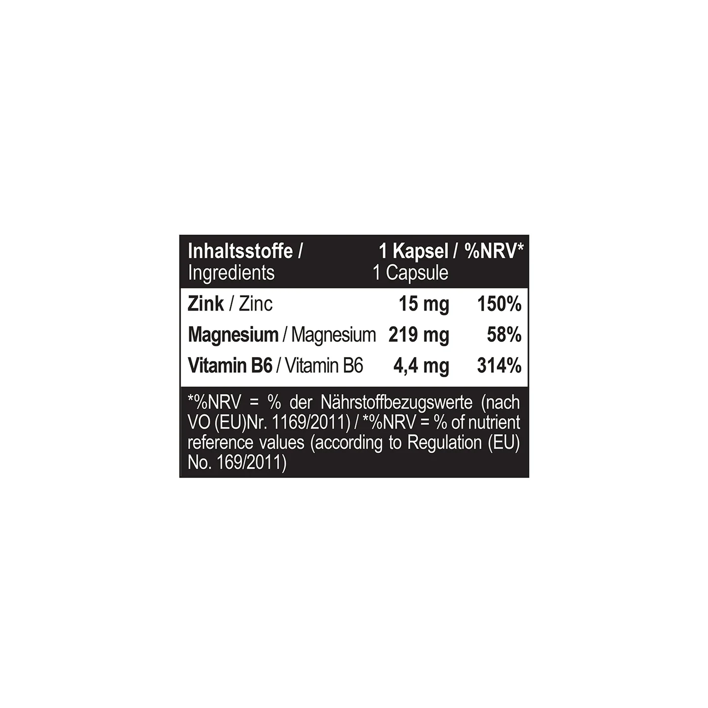 Zinc B6 Magnesium 120 Caps - Image 5
