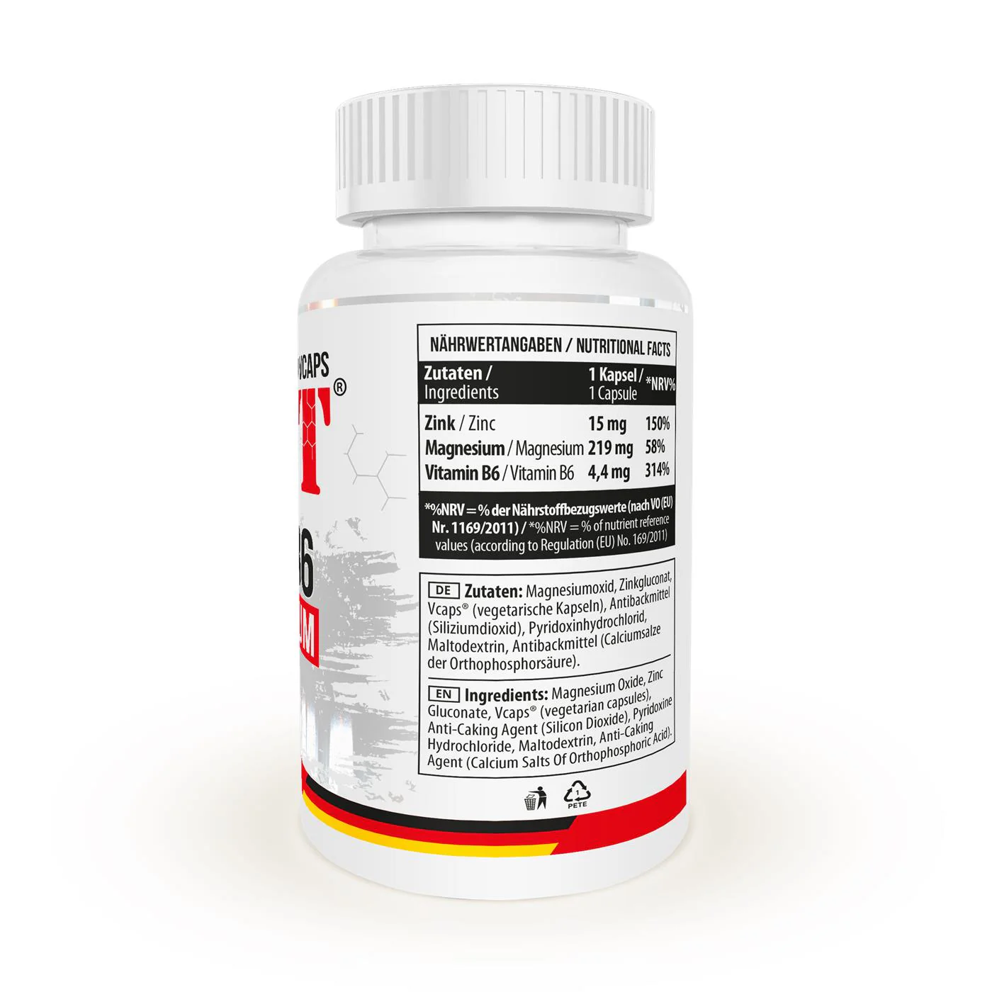 Zinc B6 Magnesium 120 Caps - Image 6