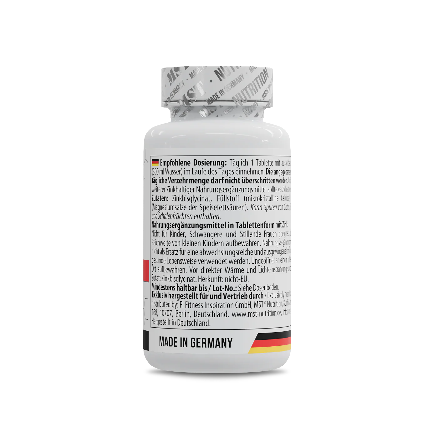 Zinc Chelate Bisglycinate 90 Tabletten - Image 3